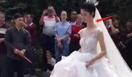 吃瓜新郎新娘,新郎新娘甜蜜婚礼现场